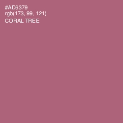 #AD6379 - Coral Tree Color Image
